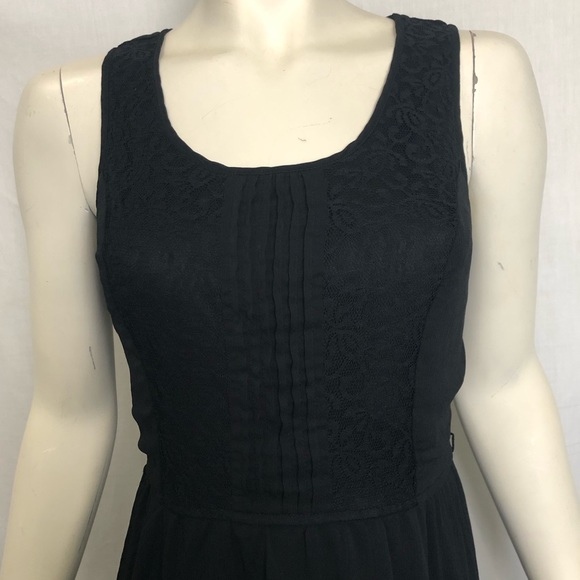 Target Xhilaration woman’s black midi dress size medium - Picture 5 of 16